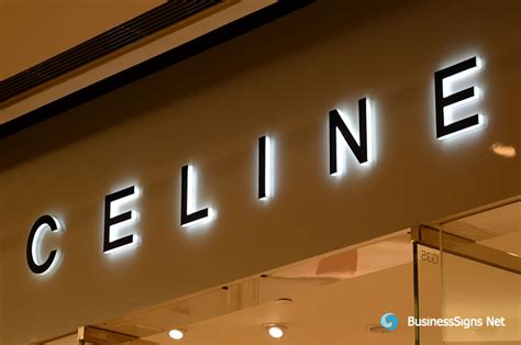 celine signage